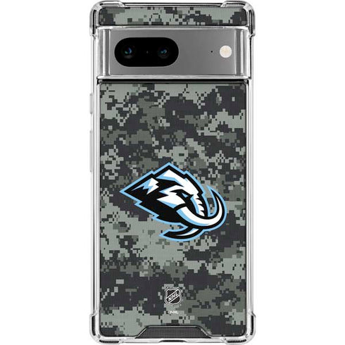 NHL Utah Mammoth DigiCamo Google Pixel 8a Clear Case